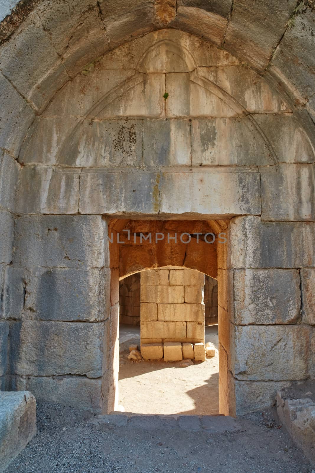 Nimrod tower ruins, north Israel