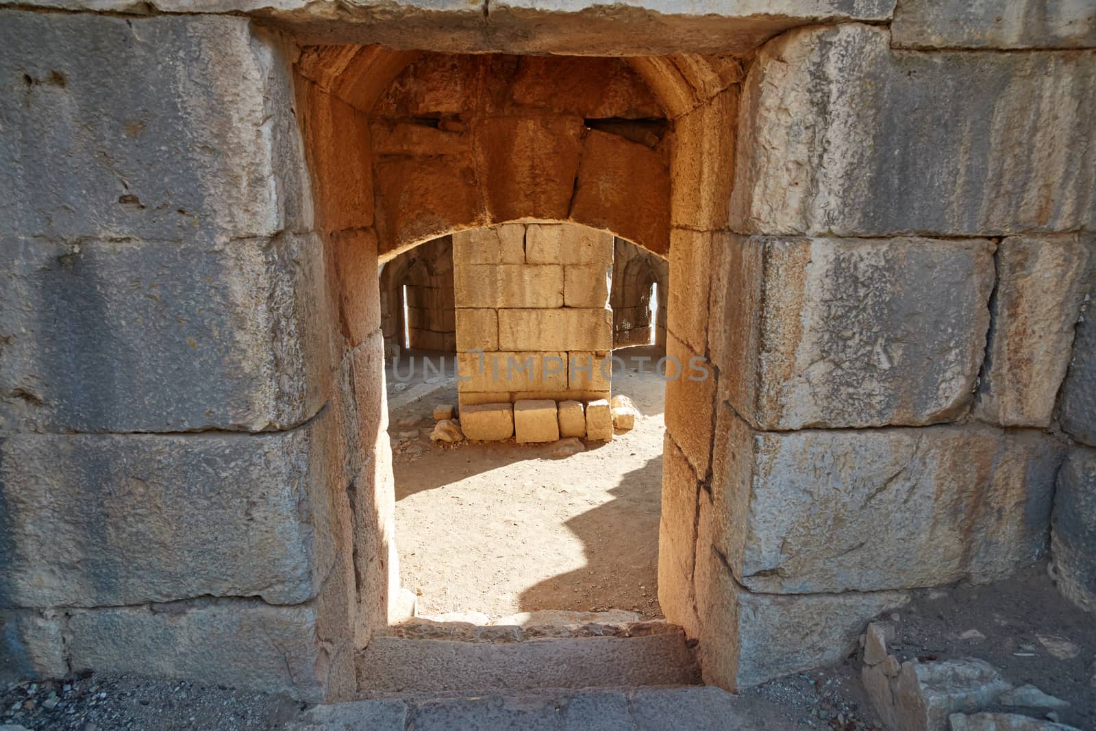 Nimrod tower ruins, north Israel