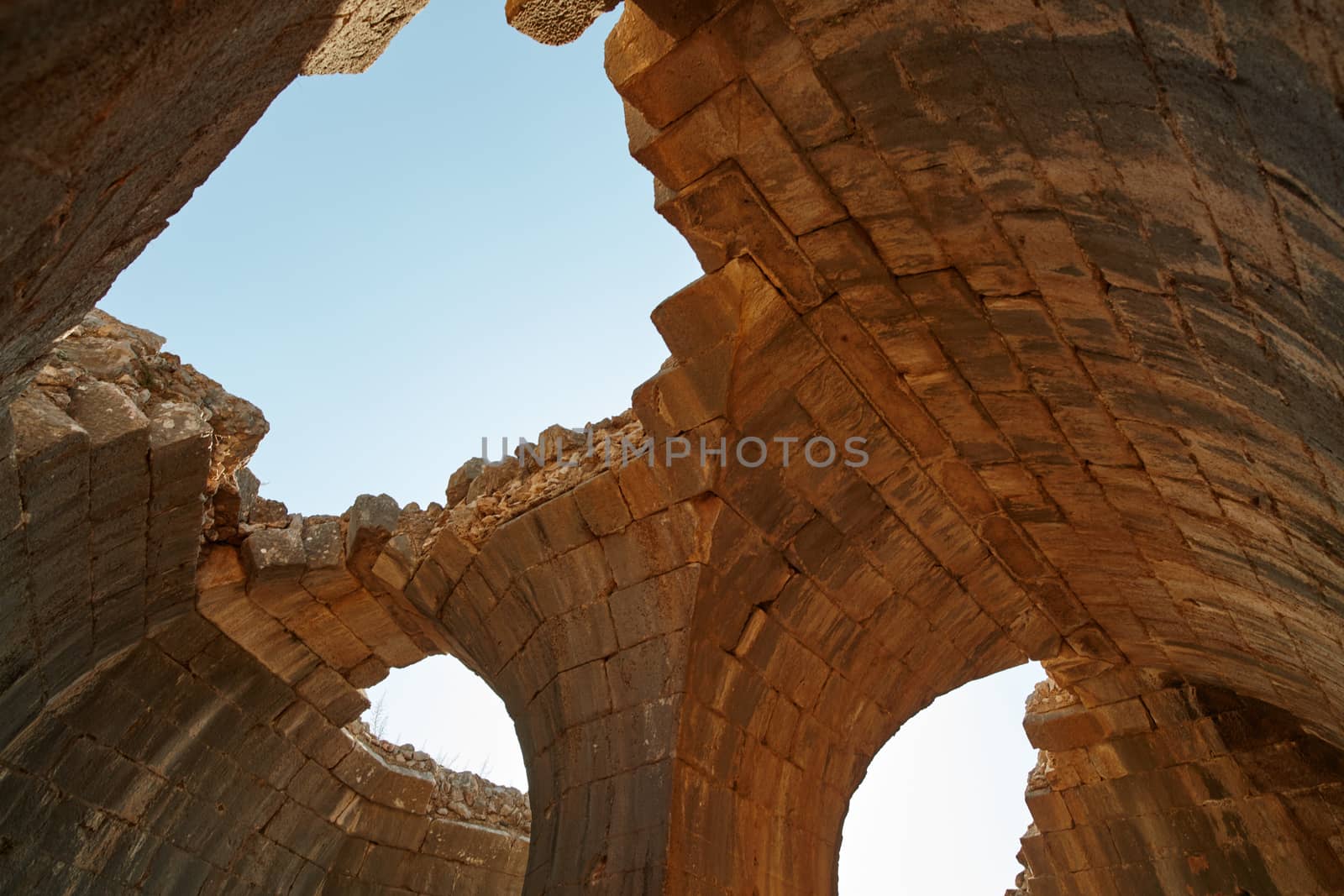 Nimrod tower ruins, north Israel