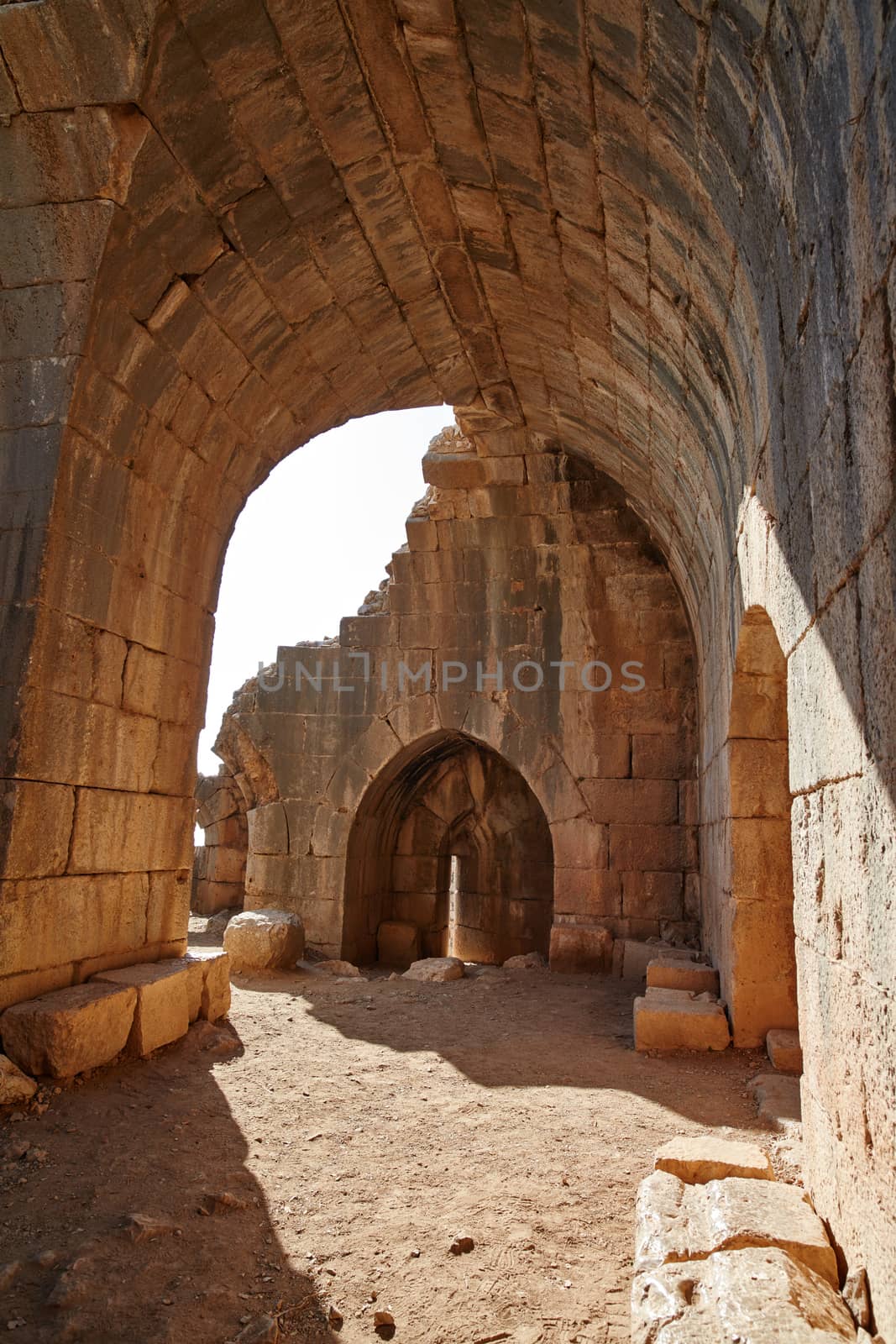 Nimrod tower ruins, north Israel