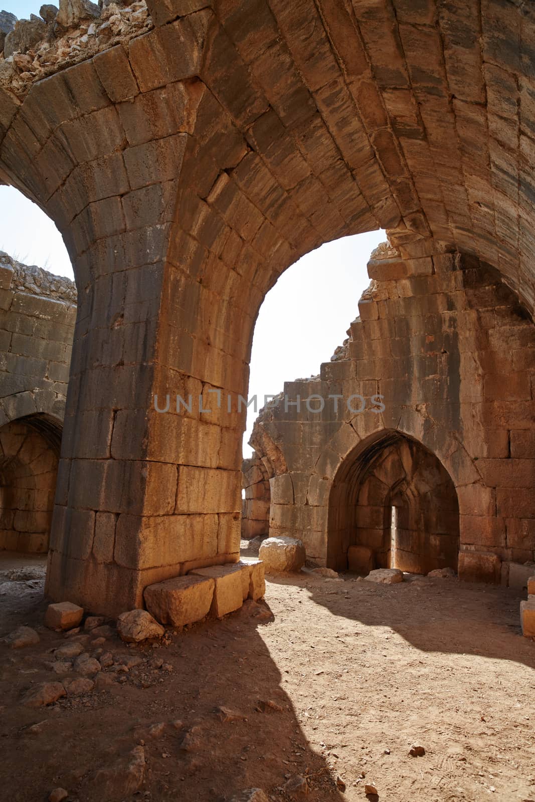 Nimrod tower ruins, north Israel