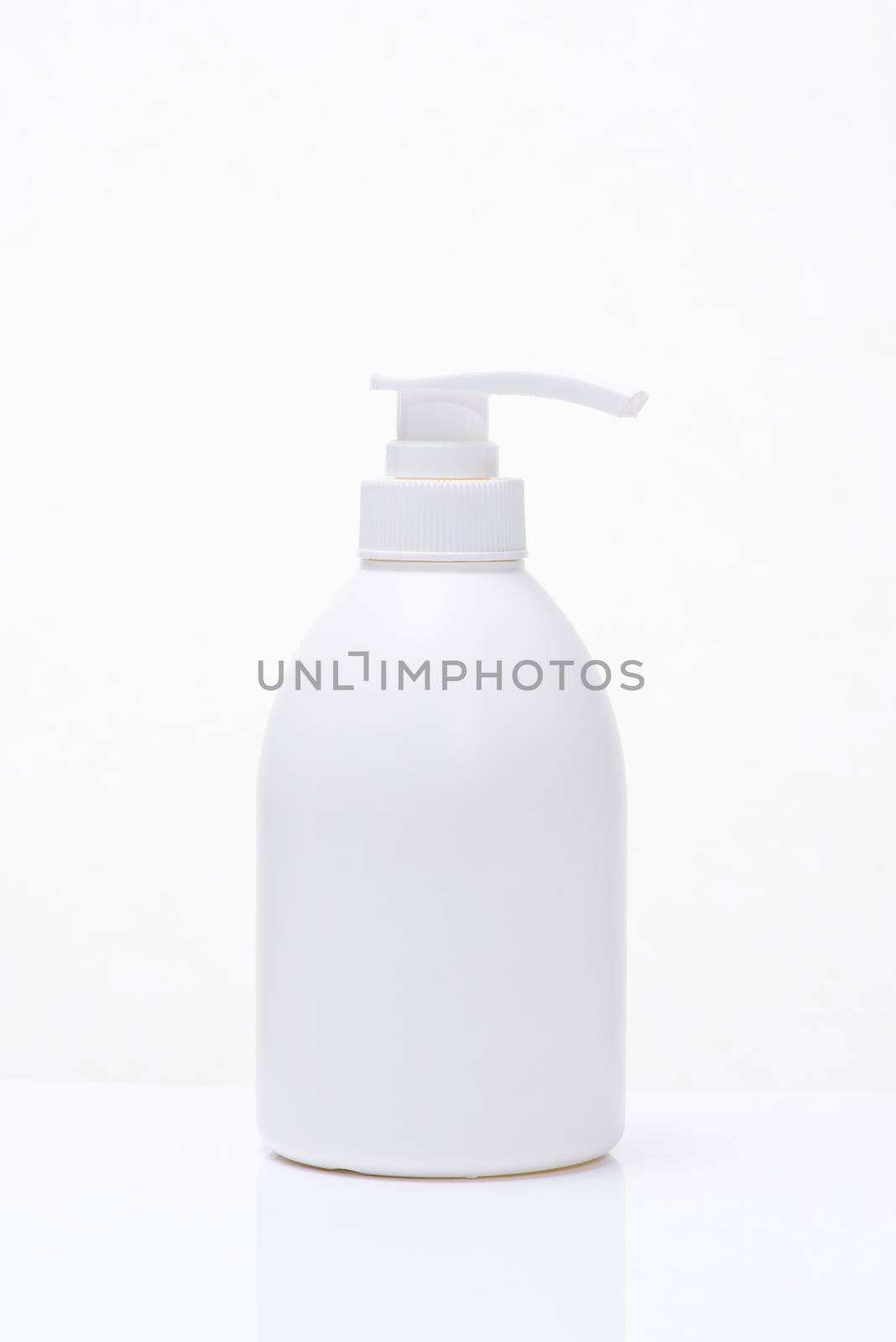 Cosmetics, Moisturizer, Bottle isolated on white. 