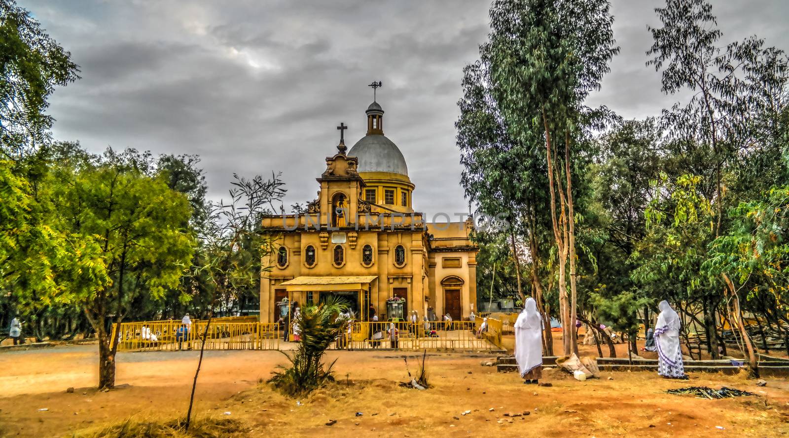 Exterior of Ras Makkonen Selassie Church, Harar, Ethiopia by homocosmicos
