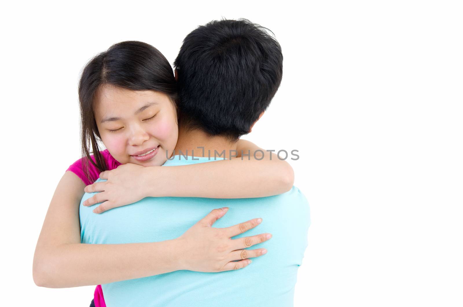 Happy Smiling young Couple in love