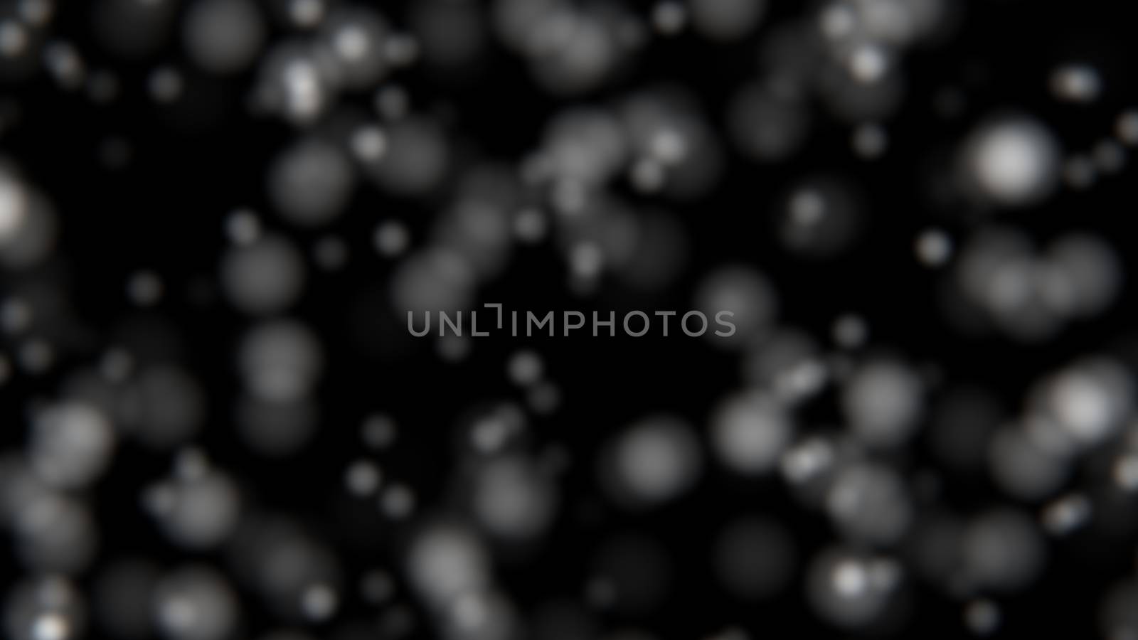 Abstract bokeh background. Bokeh light defocused. 3d rendering