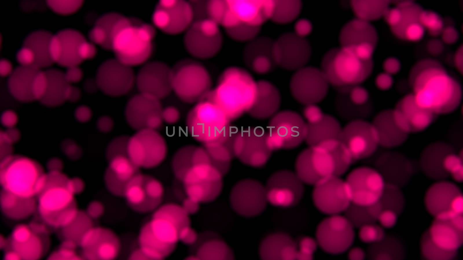 Abstract bokeh background. Bokeh light defocused. 3d rendering