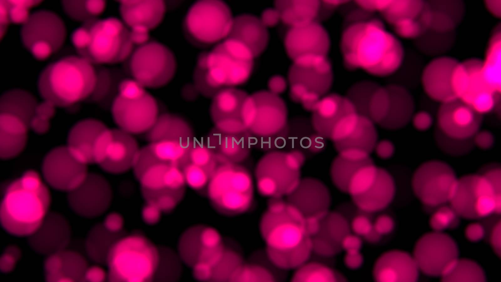 Abstract bokeh background. Bokeh light defocused. 3d rendering