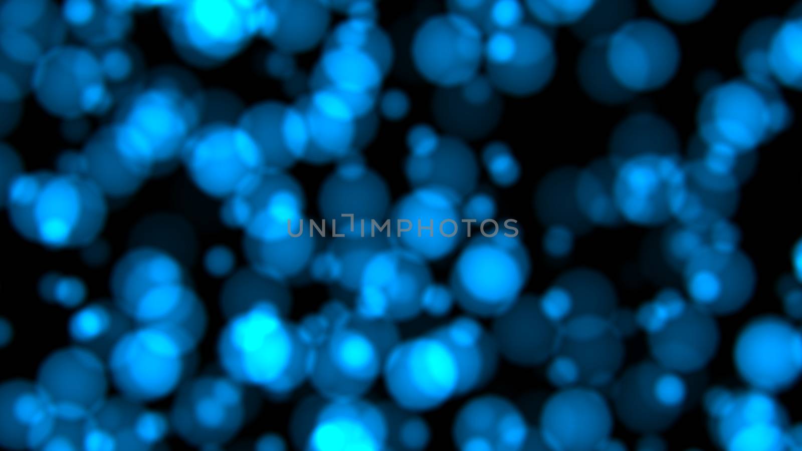 Abstract bokeh background. Bokeh light defocused. 3d rendering