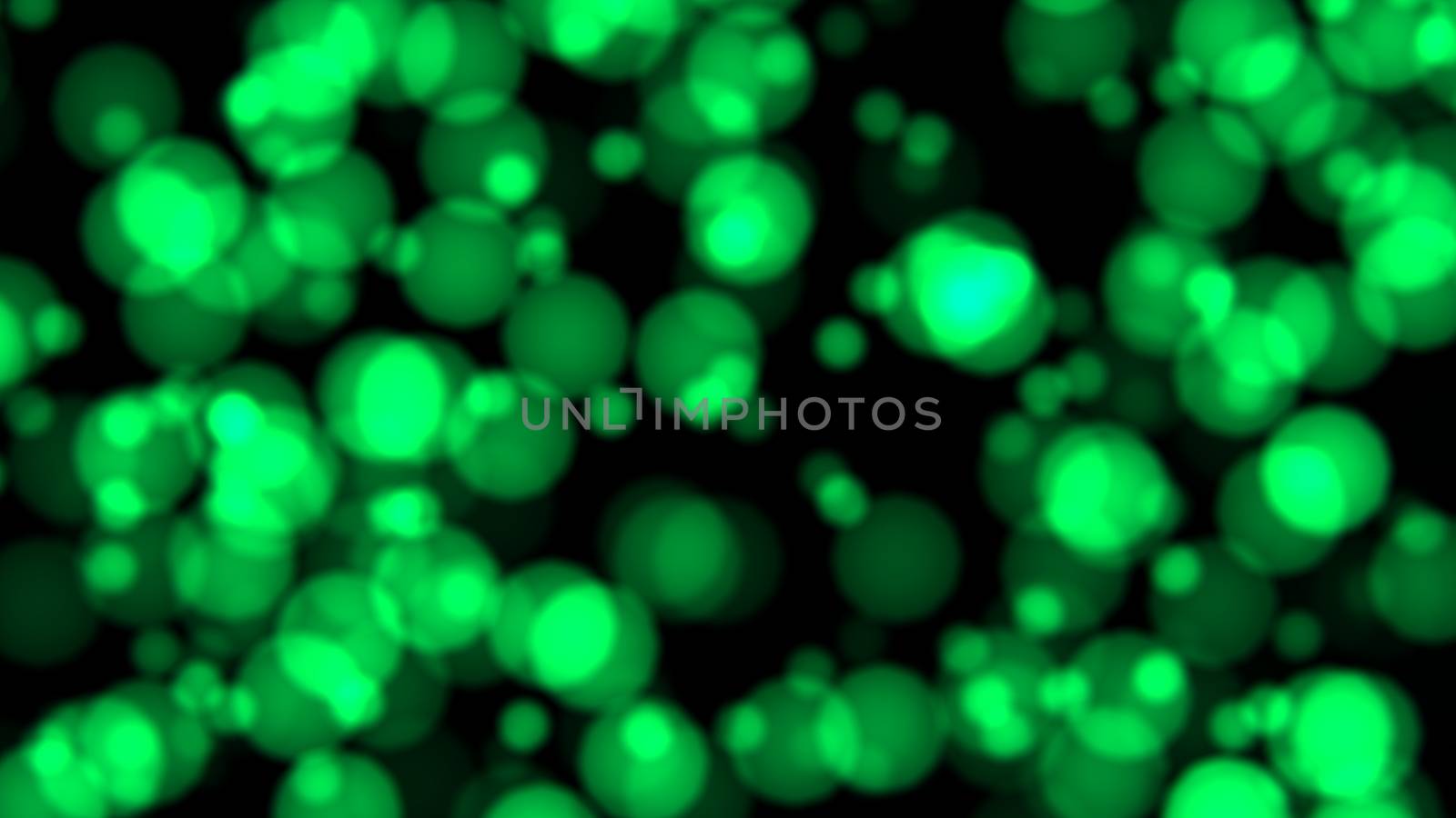 Abstract bokeh background. Bokeh light defocused. 3d rendering