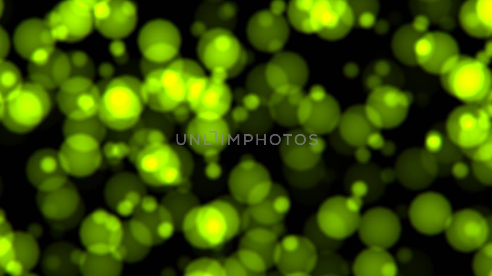 Abstract bokeh background. Bokeh light defocused. 3d rendering