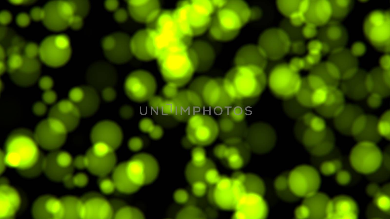 Abstract bokeh background. Bokeh light defocused. 3d rendering