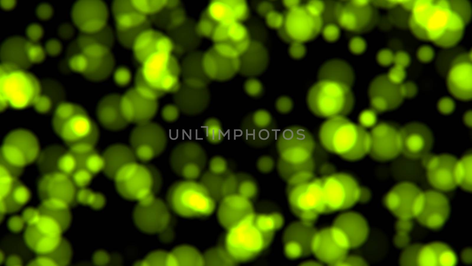 Abstract bokeh background. Bokeh light defocused. 3d rendering