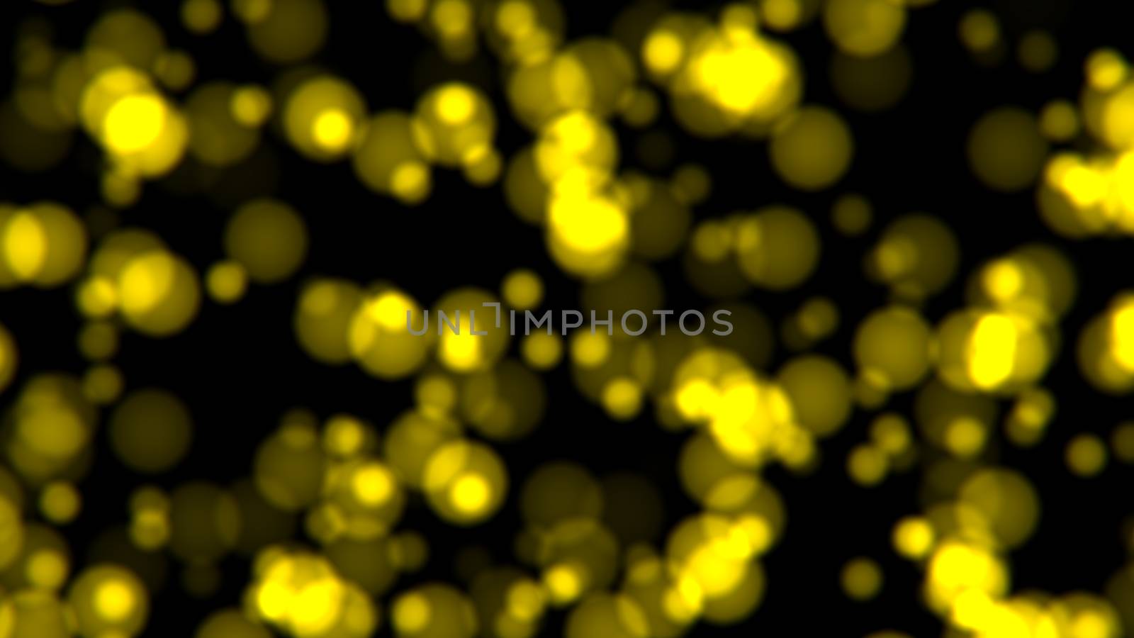 Abstract bokeh background. Bokeh light defocused. 3d rendering