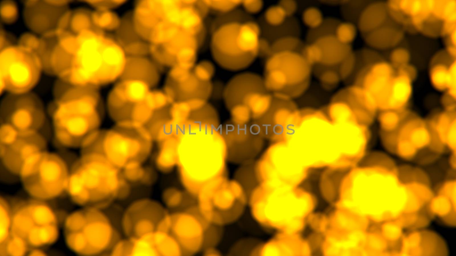 Abstract bokeh background. Bokeh light defocused. 3d rendering