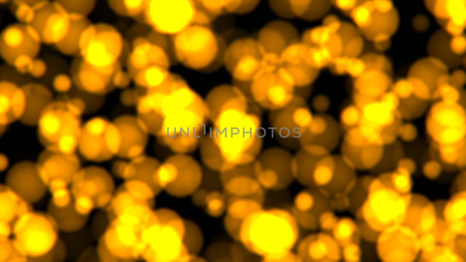 Abstract bokeh background. Bokeh light defocused. 3d rendering