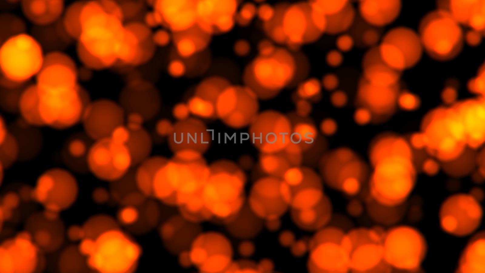 Abstract bokeh background. Bokeh light defocused. 3d rendering