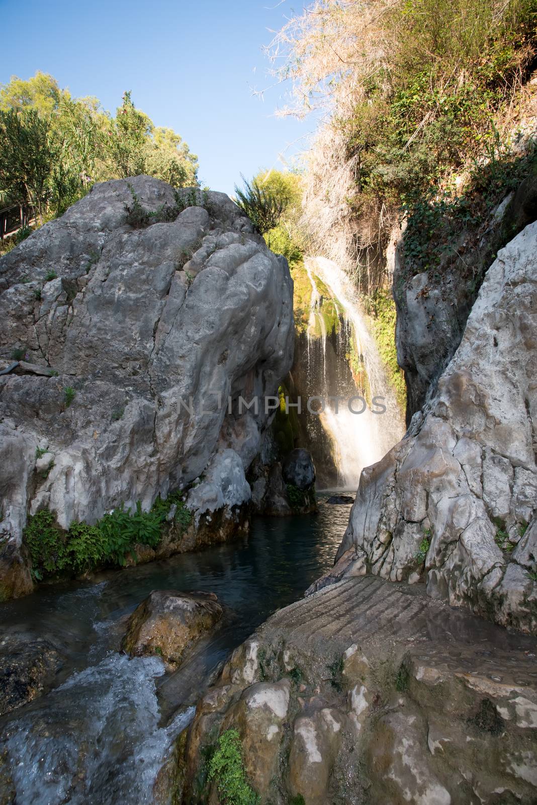 Algar fountains Alicante province, Valensia , Spain . by LarisaP