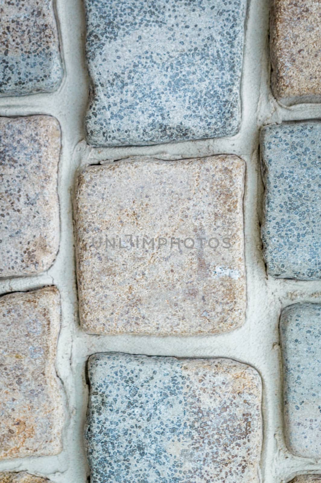 Background texture of stone wall in France