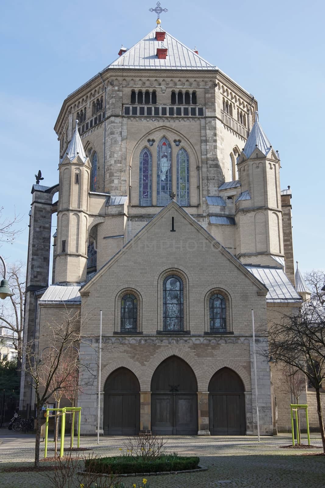 Church St. Gereon, Cologne, Germany by alfotokunst