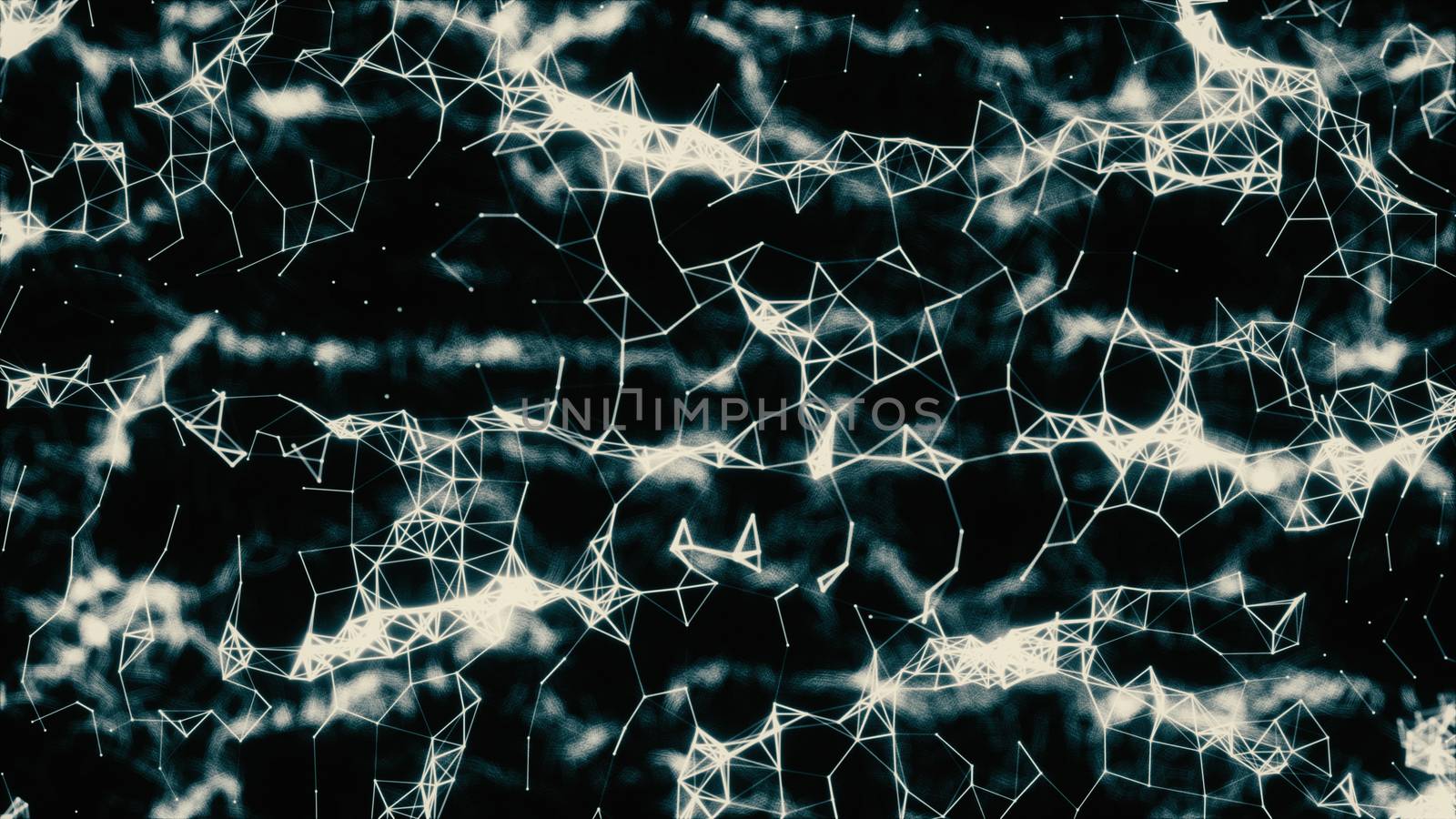 Abstract background with glow network connection by nolimit046