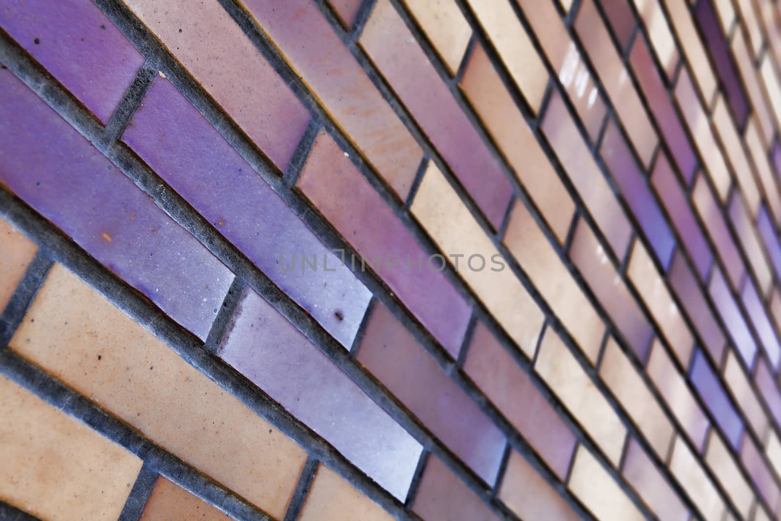Brick wall, building facade surface as urban background