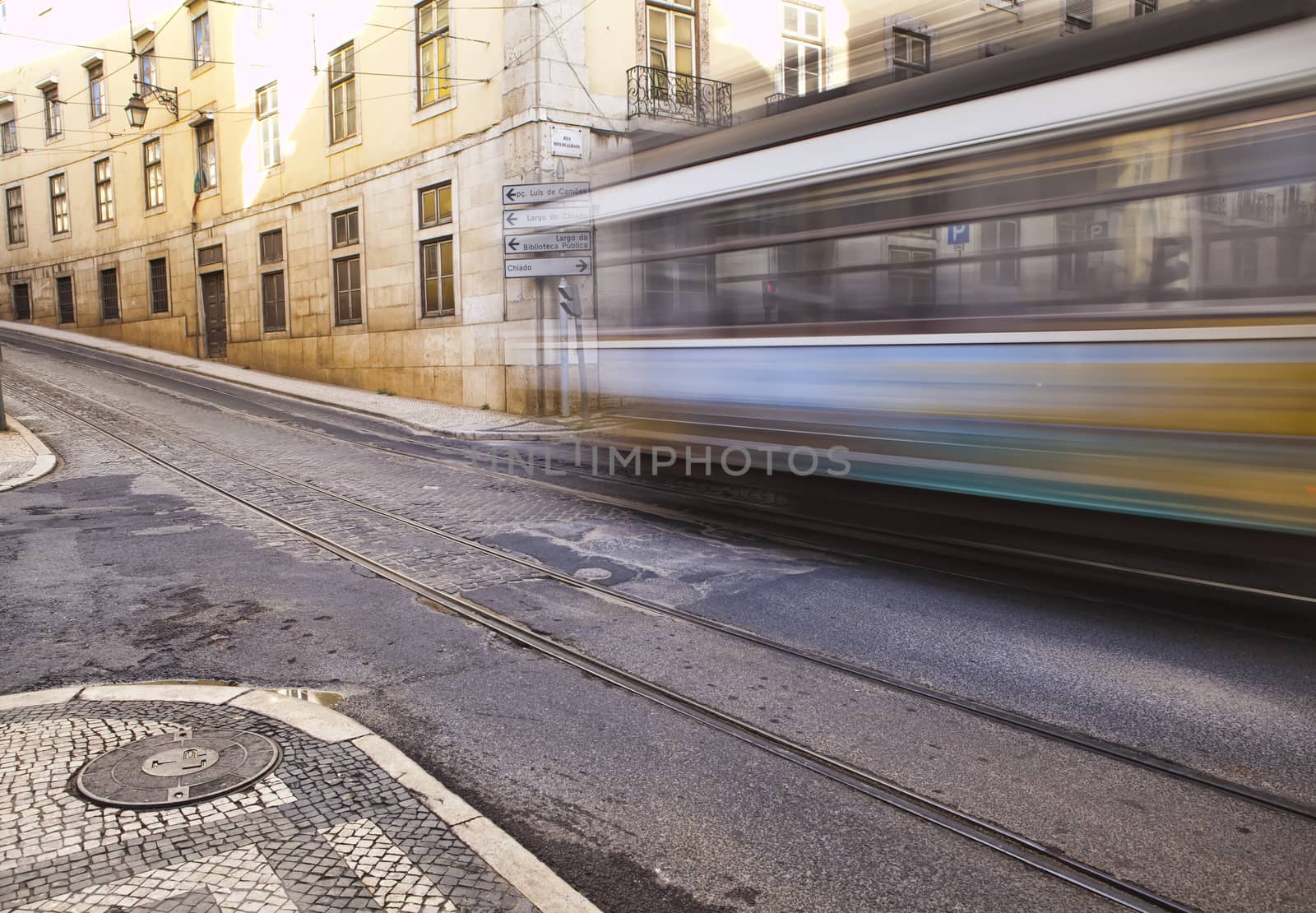 Long exposure shot. Travel and city life