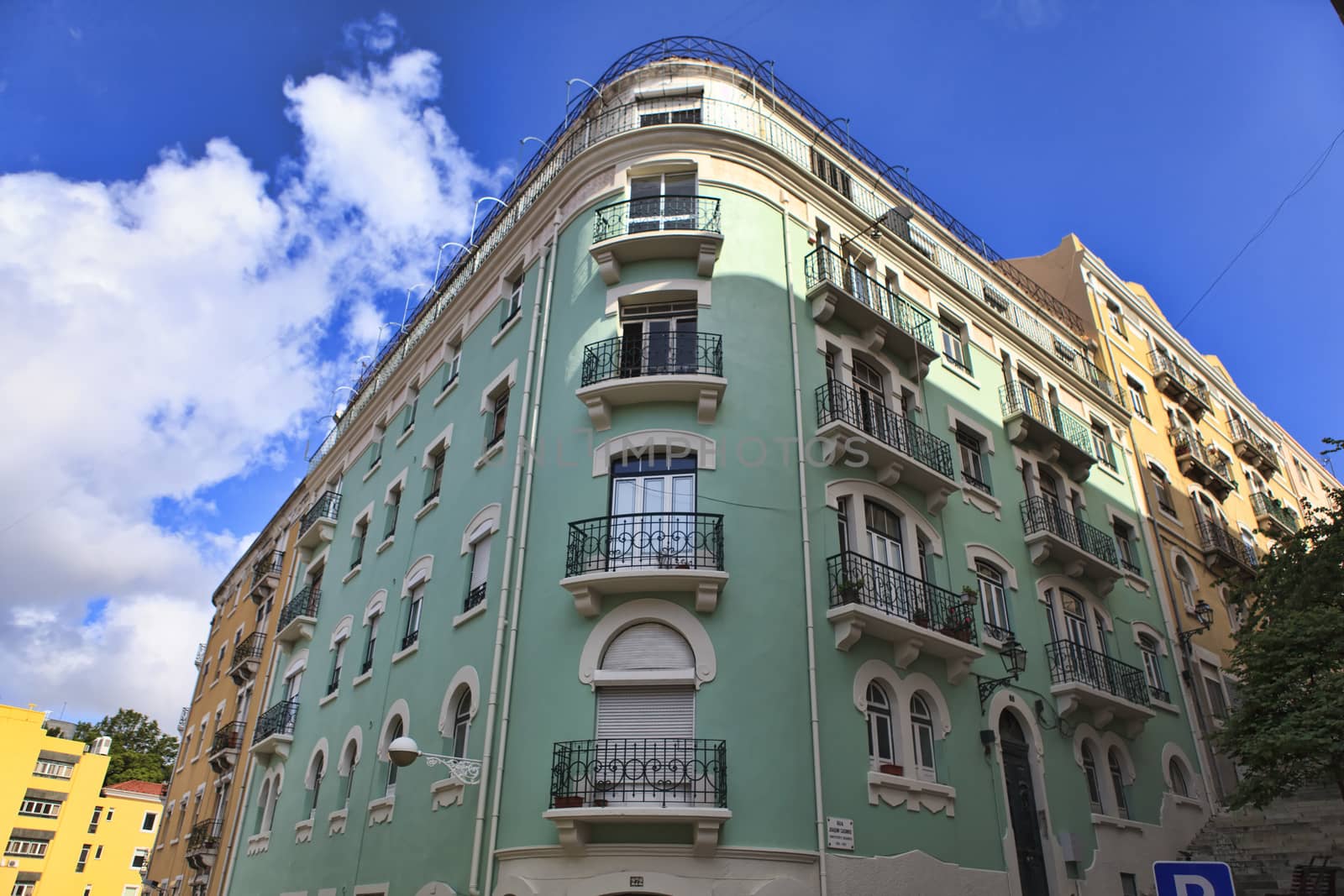 Old building in Lisbon, Portugal