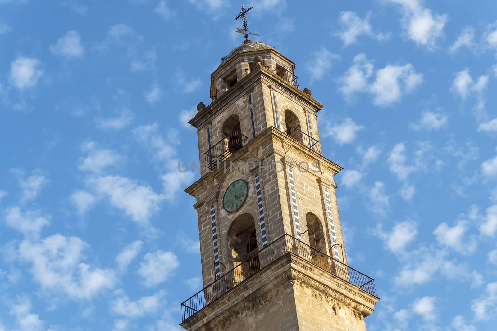 Minaret of the Jerez de la Frontera Cathedral, Spain by max8xam