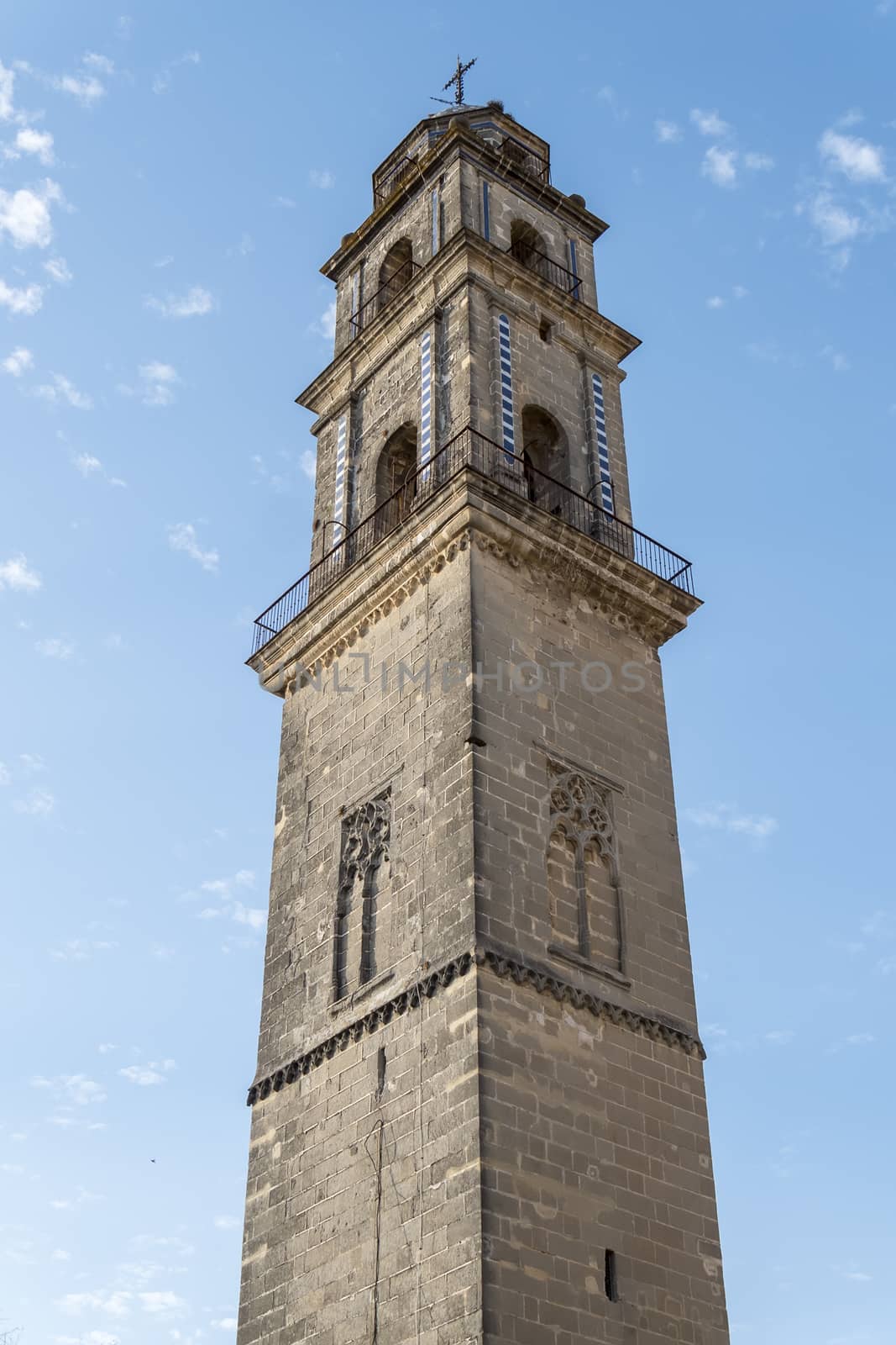 Minaret of the Jerez de la Frontera Cathedral, Spain