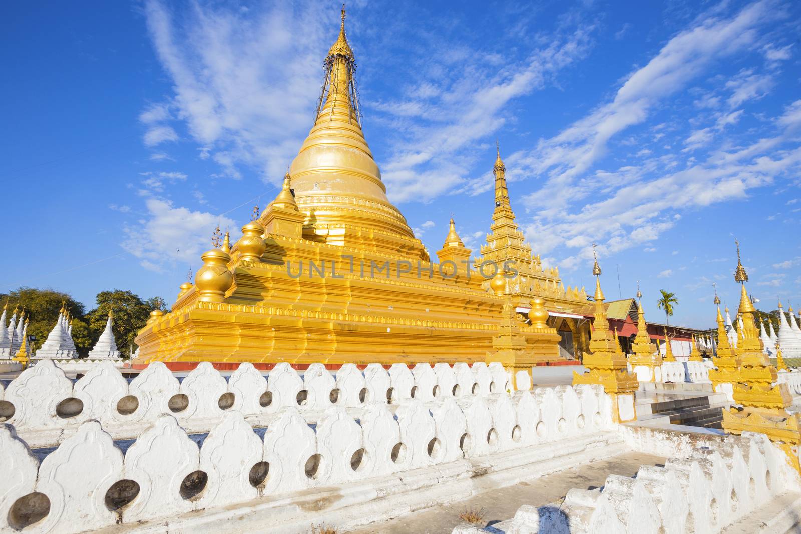 Sandamuni Paya pagoda in Mandalay Burma Myanmar