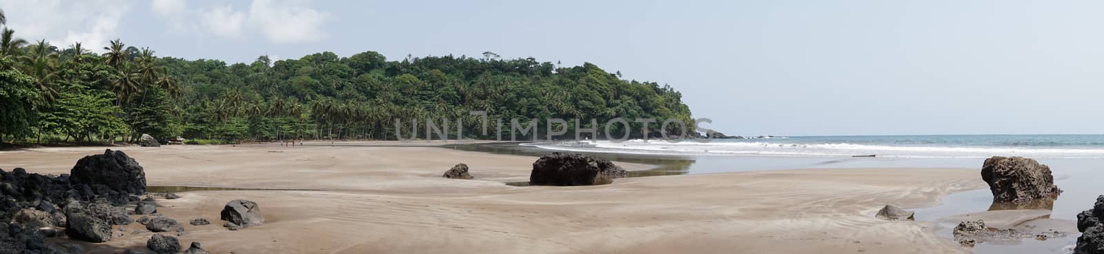Seven Wave Beach, Sao Tome and Principe by alfotokunst