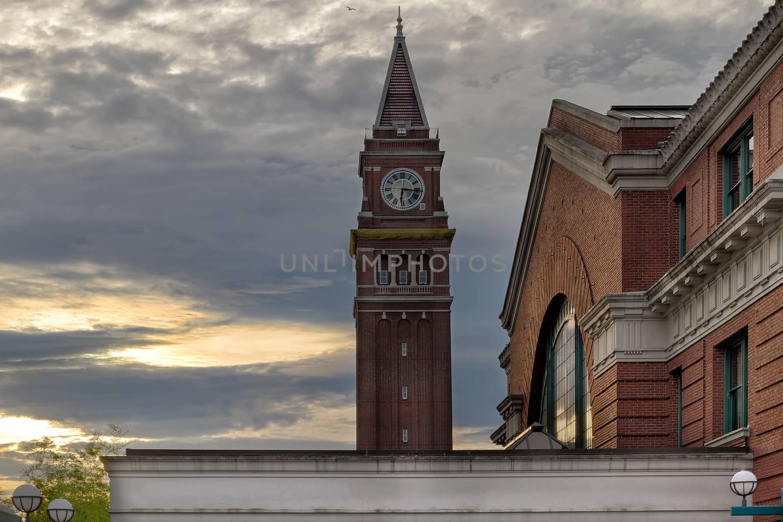 King Street Station Clock Tower by Davidgn