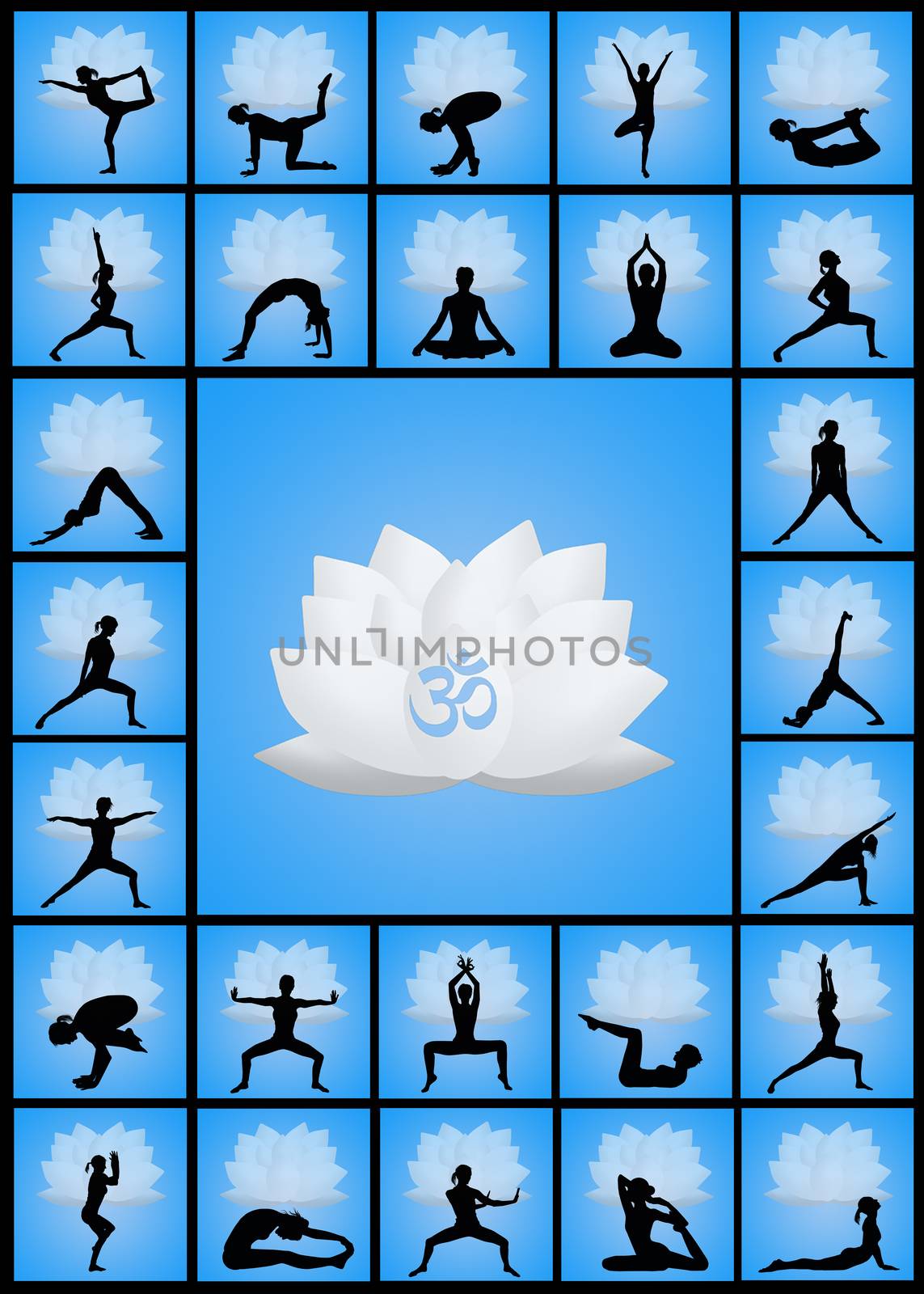 yoga poses scheme by adrenalina