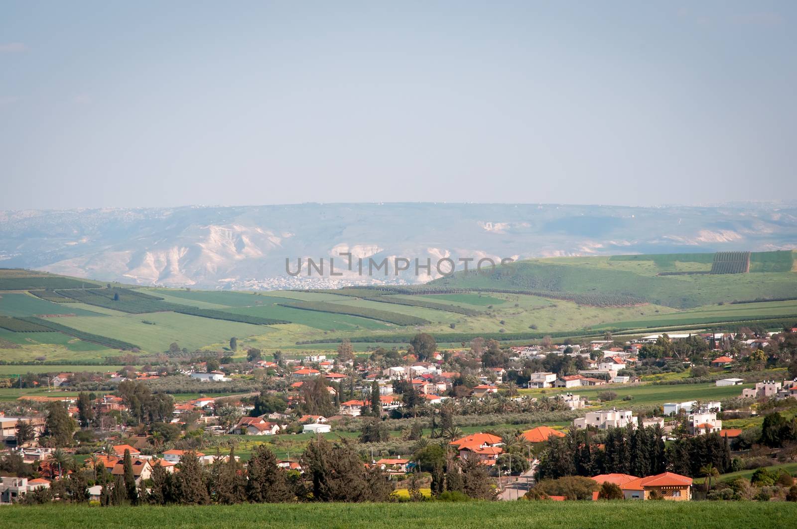 View of the valley  Galilee , Israel . by LarisaP