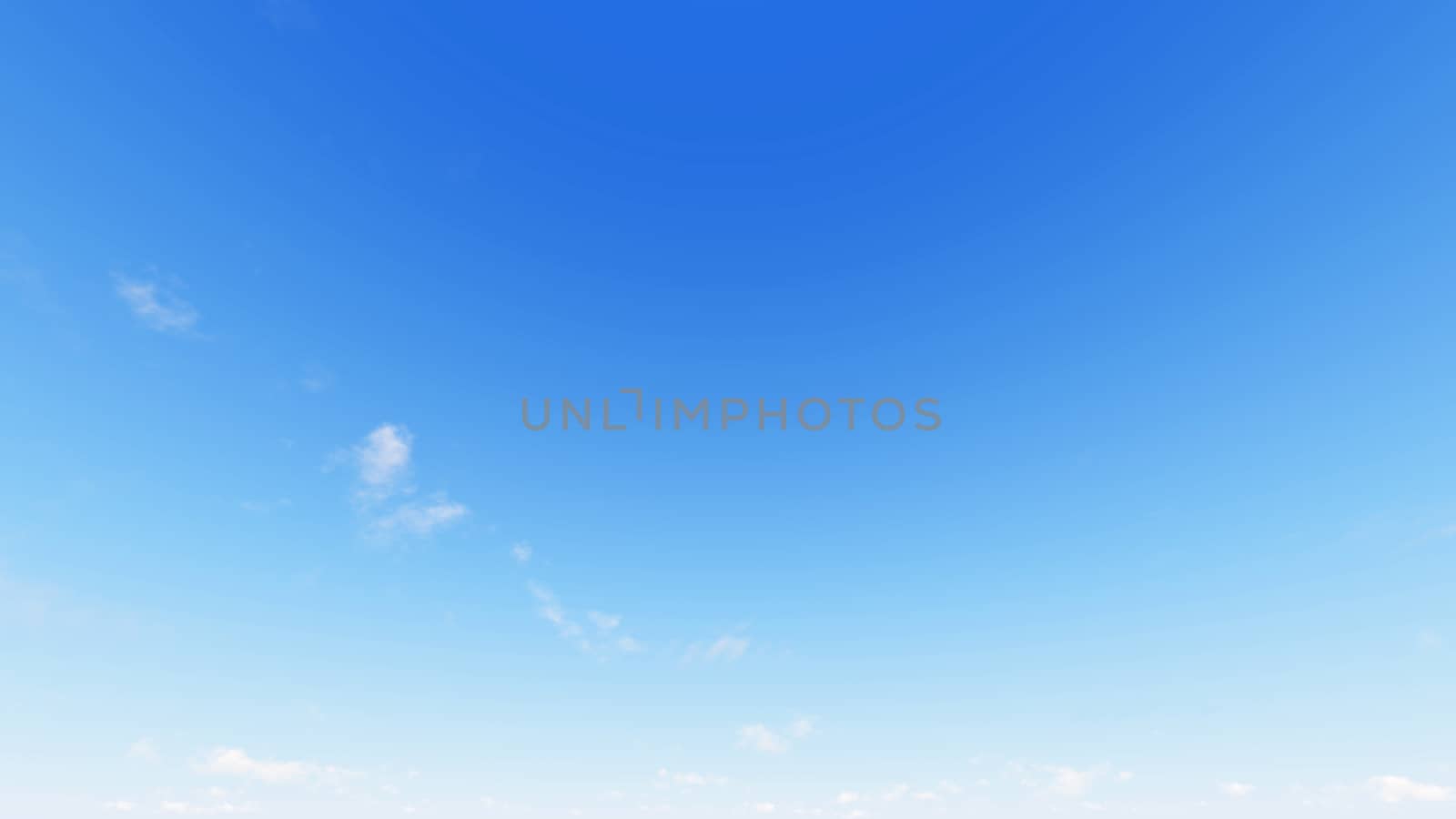 Cloudy blue sky abstract background, blue sky background with tiny clouds, 3d rendering

