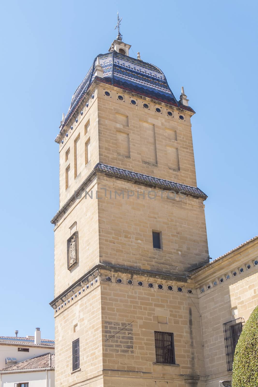 Tower of the Hospital de Santiago, Ubeda, Jaen, Spain by max8xam
