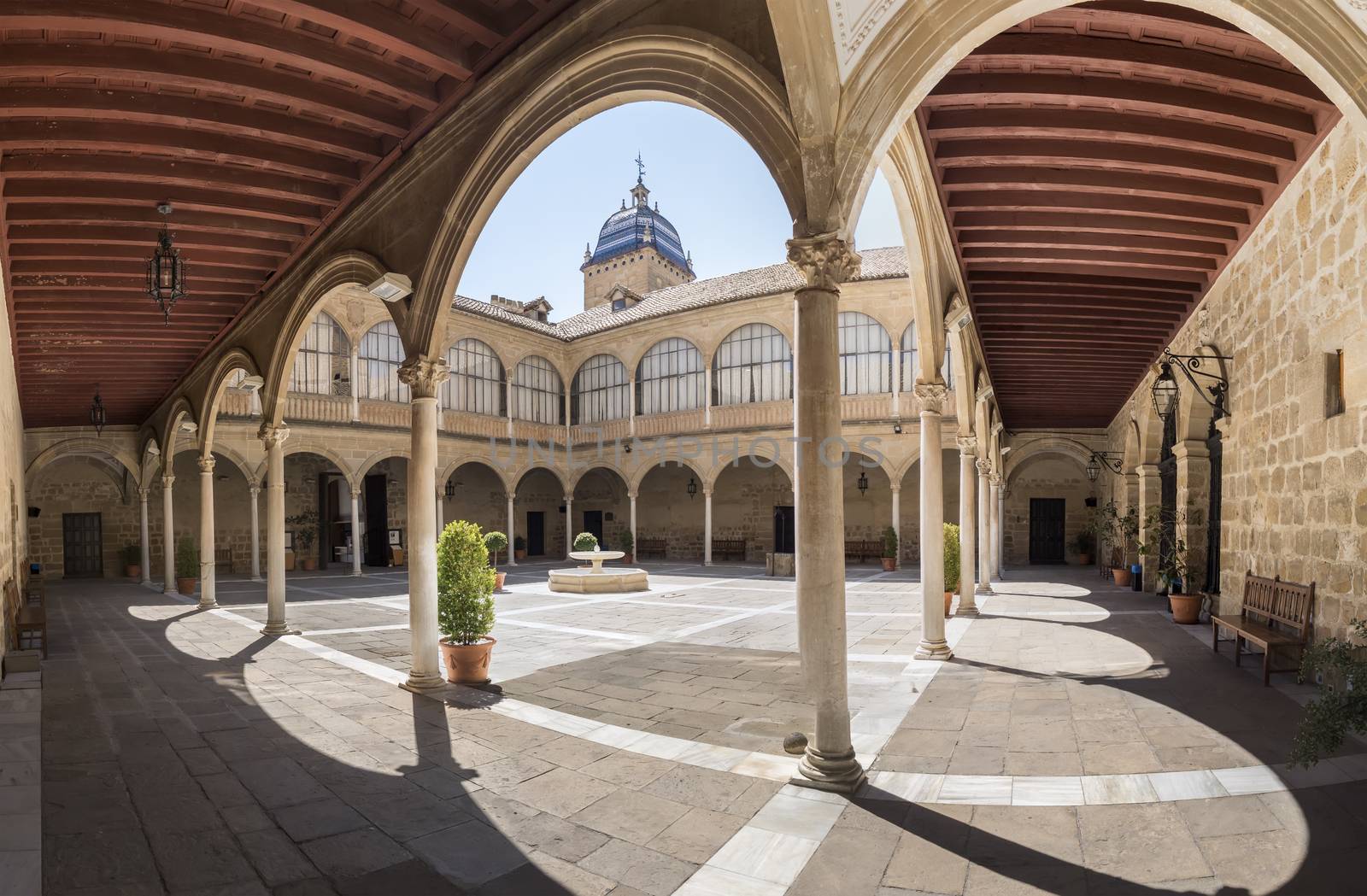 Hospital de Santiago Courtyard in Úbeda  (Cultural heritage of  by max8xam