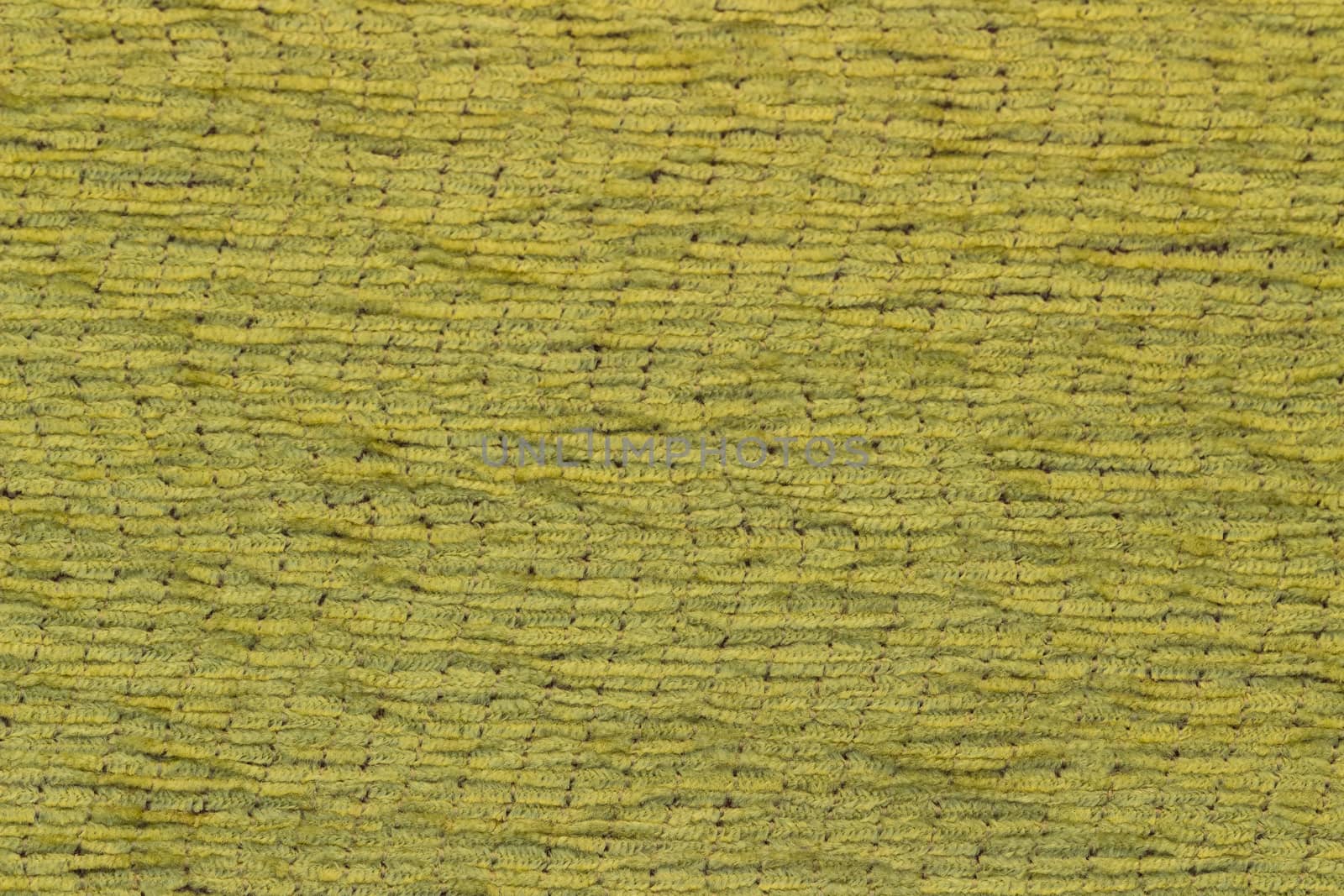 Rustic canvas fabric texture in yellow color and wave pattern.