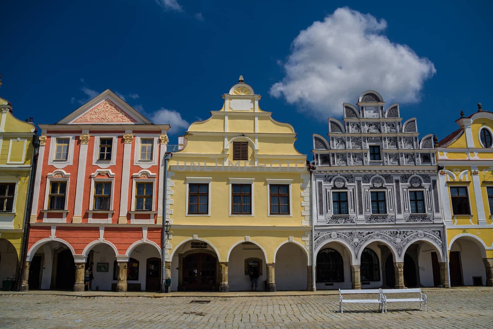 Telc city. A UNESCO World Heritage Site.  by rainfallsup