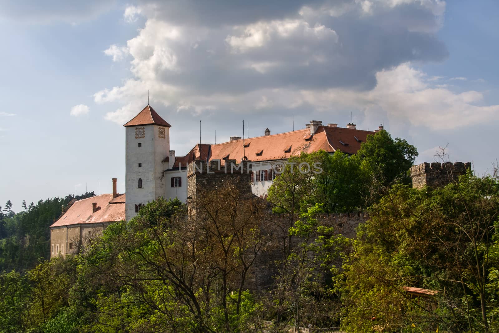 Bitov. Medieval castle in Moravia. Czech republic