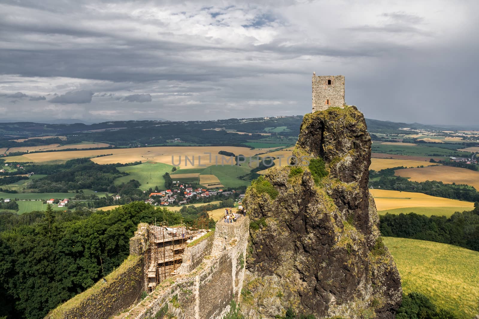 Trosky castle in Czech republic by rainfallsup