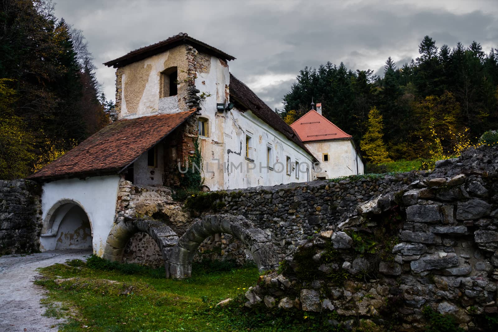 Zicka kartuzija (zice charterhouse) Carthusian monastery .Slovenia