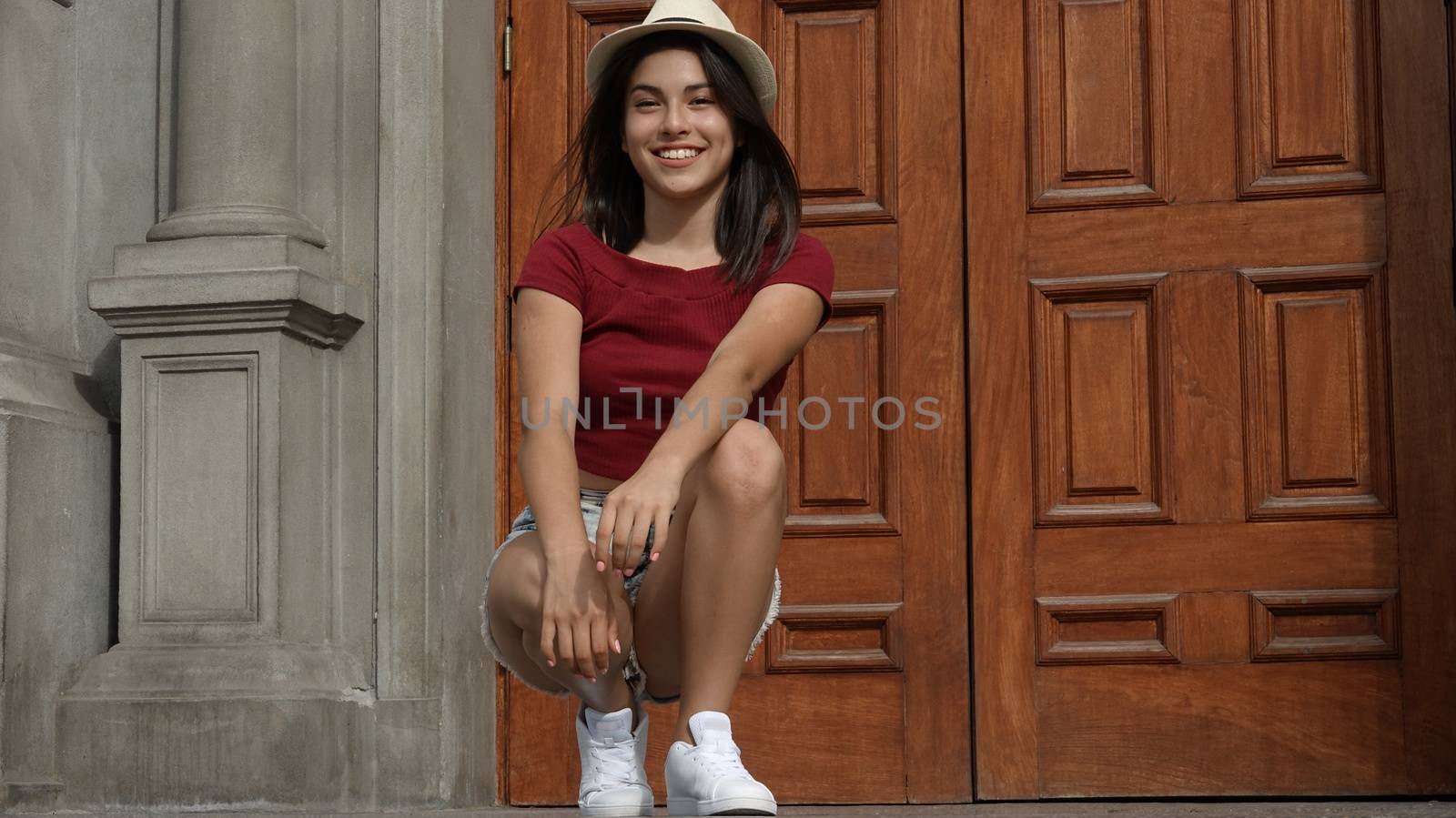 Happy Young Teen Girl by dtiberio