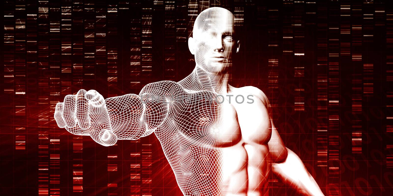 Medical Research in Genetics and DNA Science as Concept
