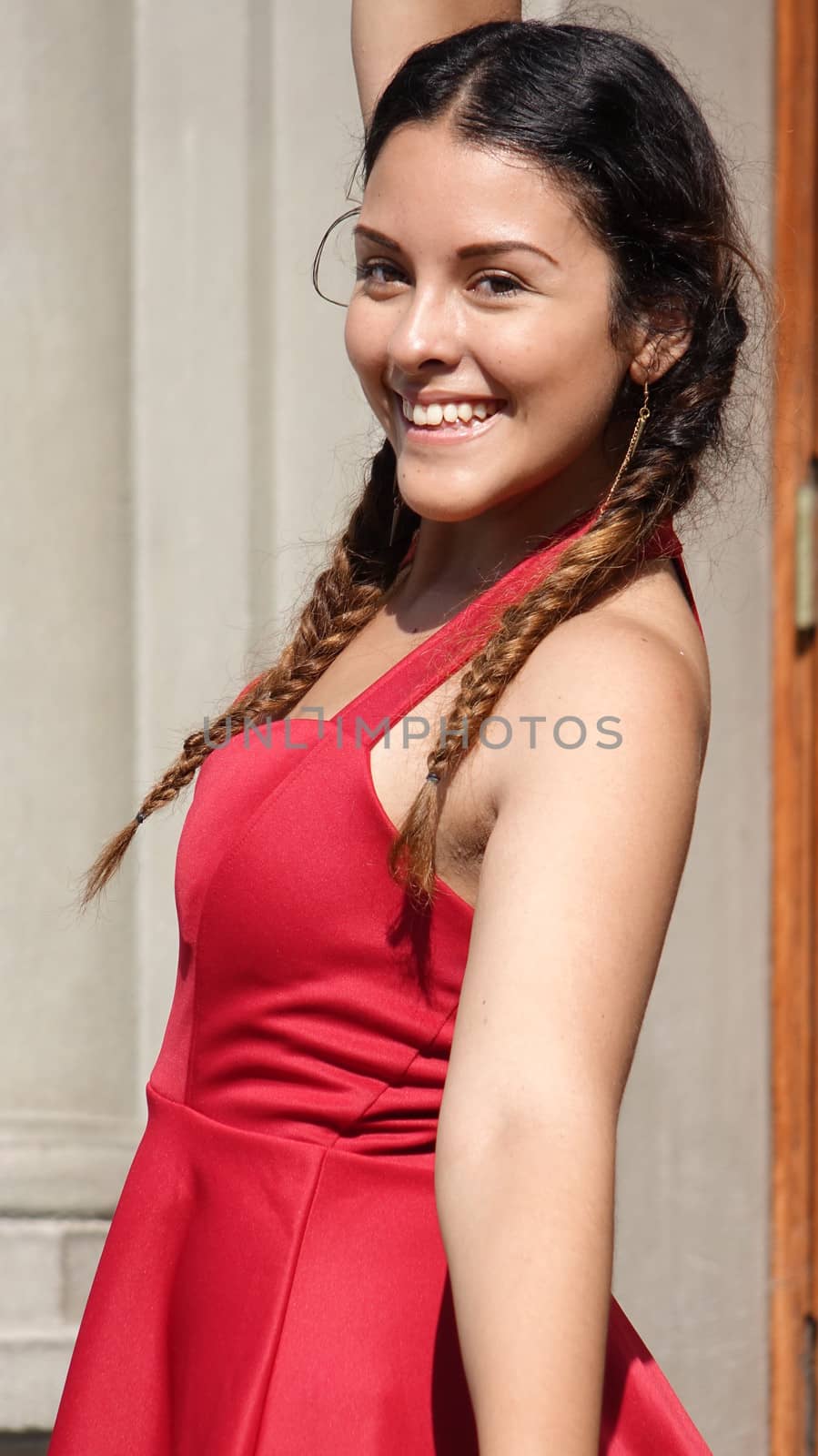 Teen Girl Braided Hair by dtiberio