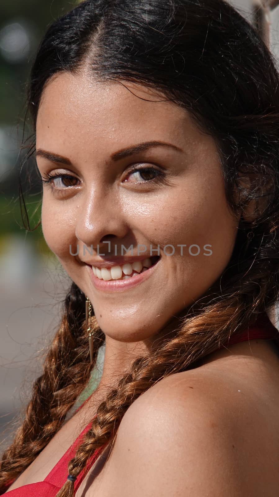 Smiling Teen Girl by dtiberio