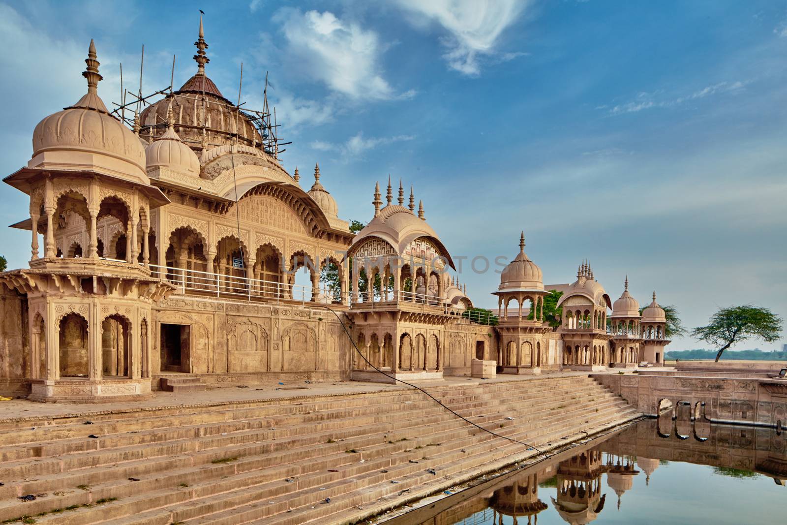 Kusum sarovar ancient abandoned temple in India UP