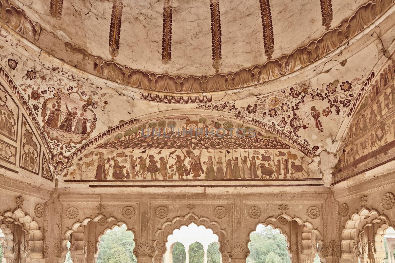 Kusum sarovar ancient abandoned temple in India UP
