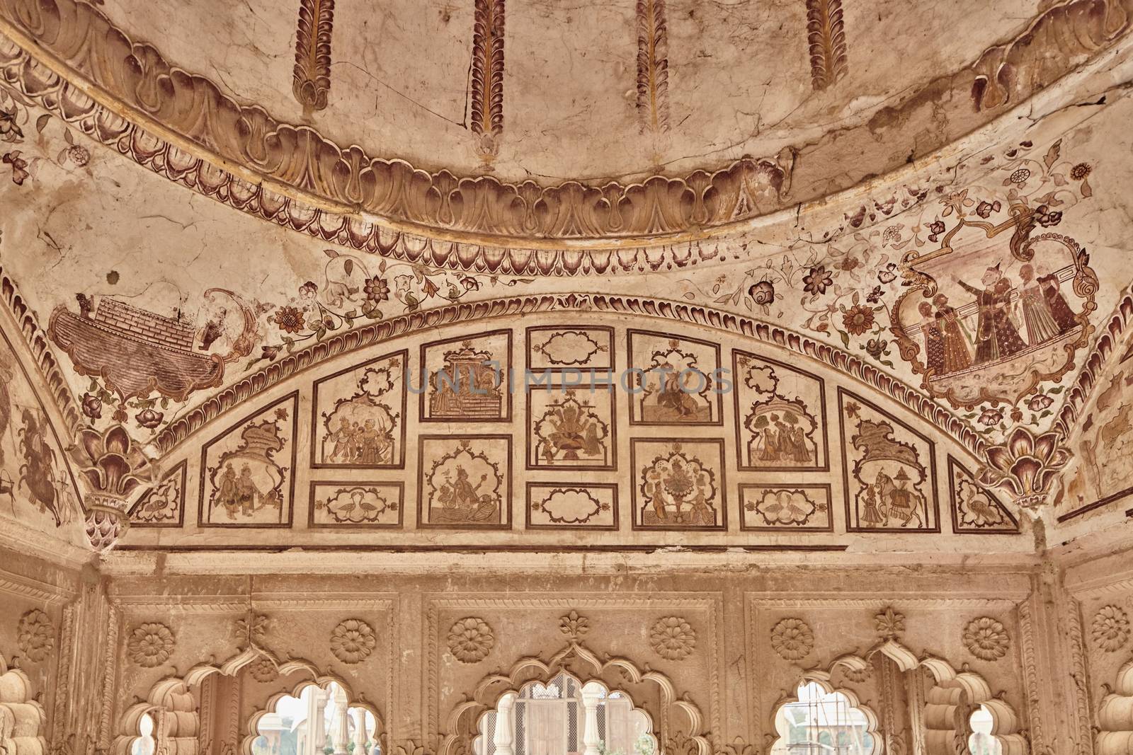 Kusum sarovar ancient abandoned temple in India UP