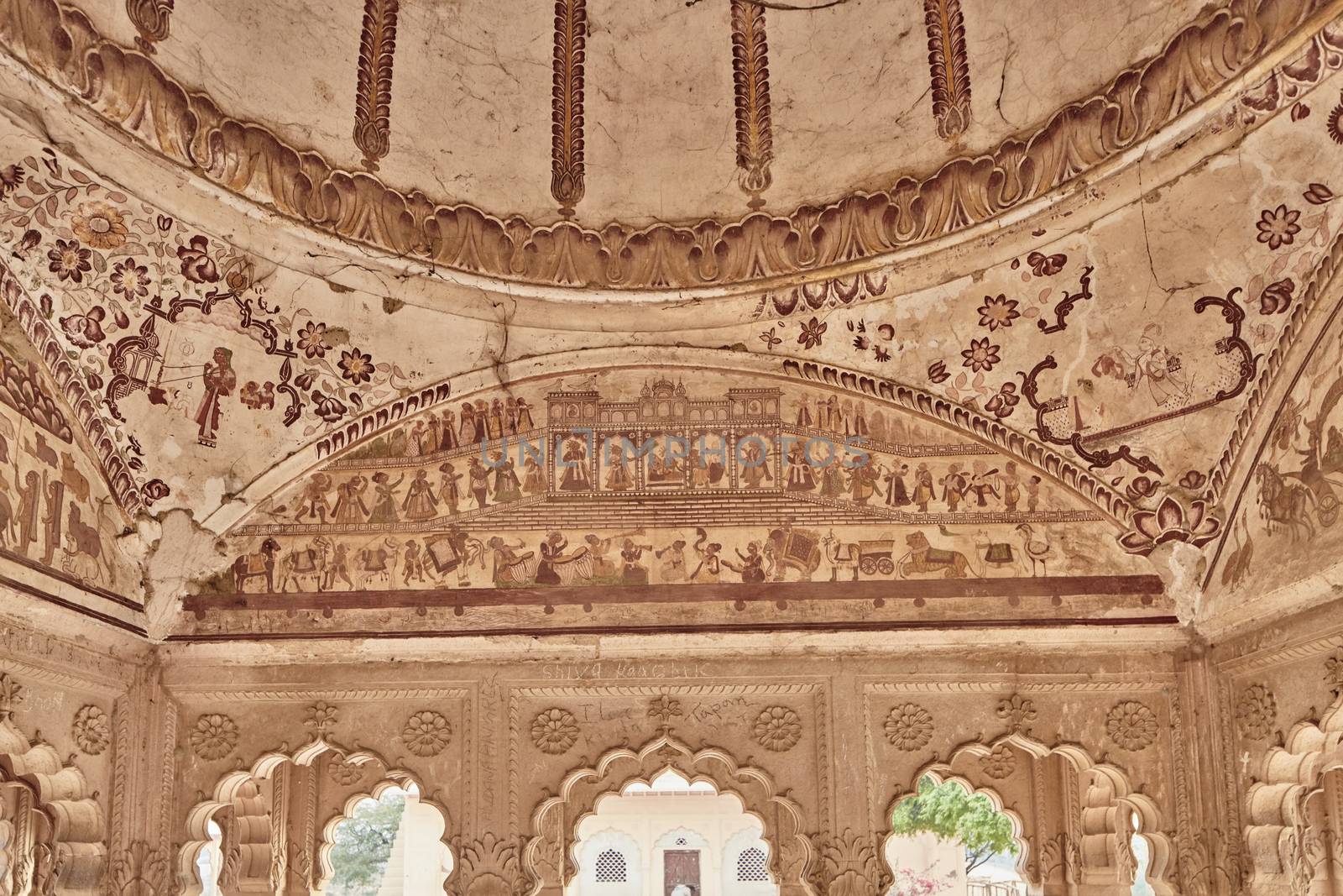 Kusum sarovar ancient abandoned temple in India UP